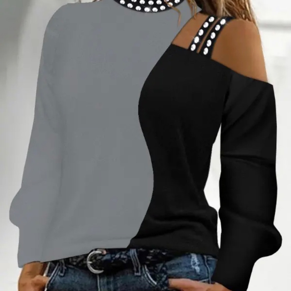 Gray top